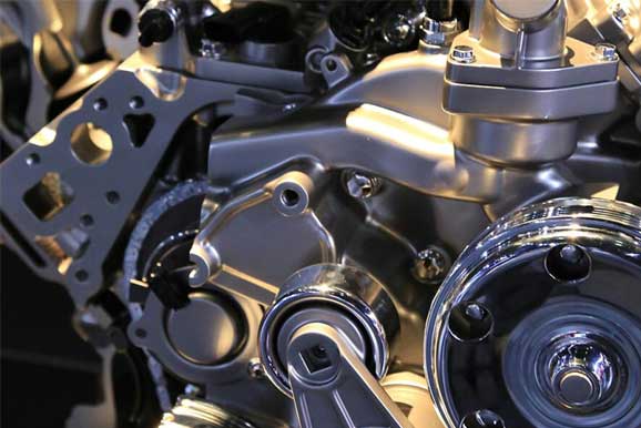 KPOW&trade; power washing solution mechanical parts application